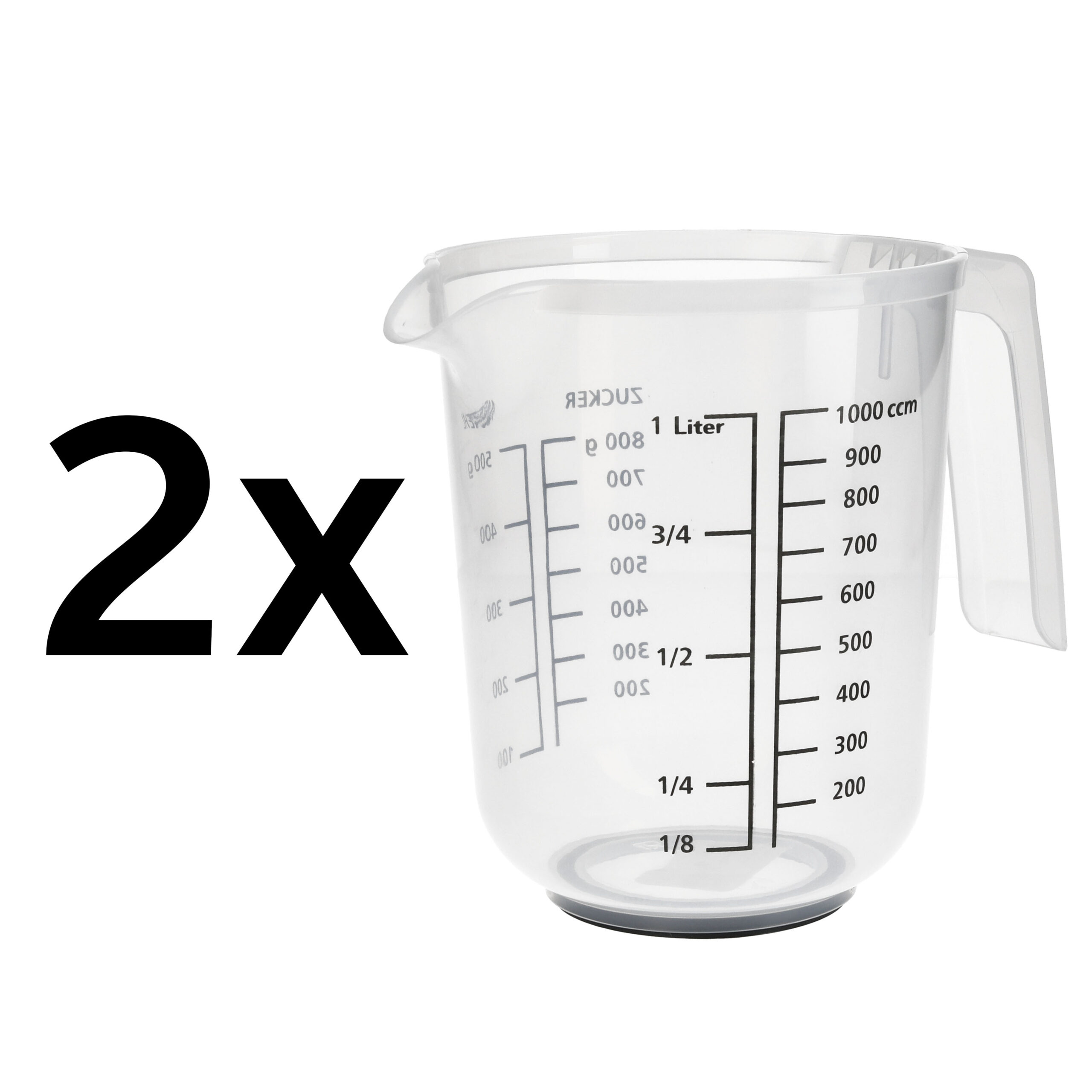 Detektierbare Messbecher 1 Liter / 2 Liter bei Rumpl online kaufen